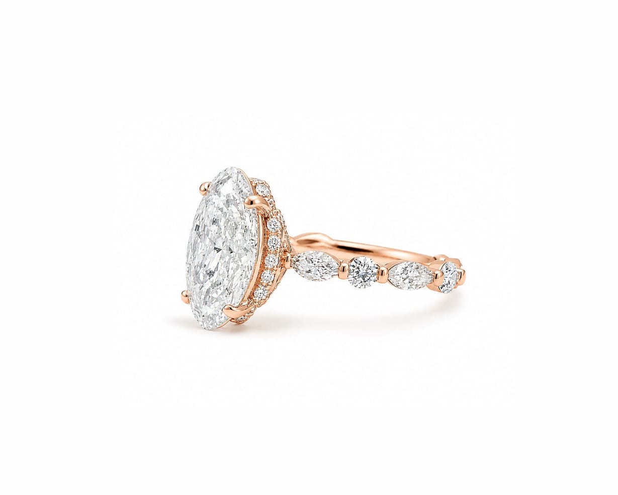 5ct Ivy Oval Solitaire LG