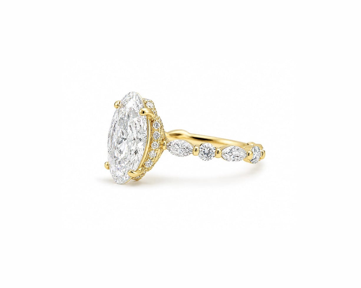 5ct Ivy Oval Solitaire LG