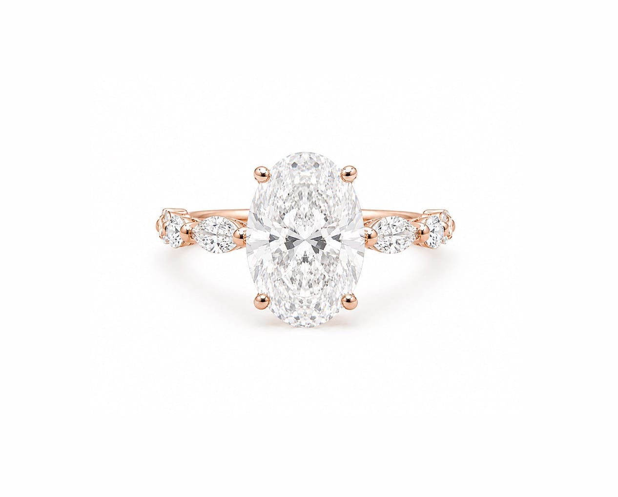 5ct Ivy Oval Solitaire LG