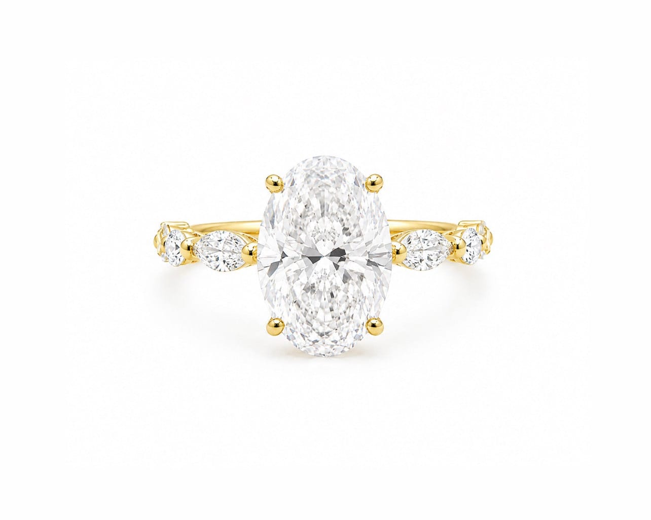 5ct Ivy Oval Solitaire LG