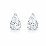 5ct Pear Earstuds LG