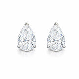 5ct Pear Earstuds LG
