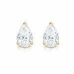 5ct Pear Earstuds LG