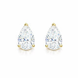 5ct Pear Earstuds LG