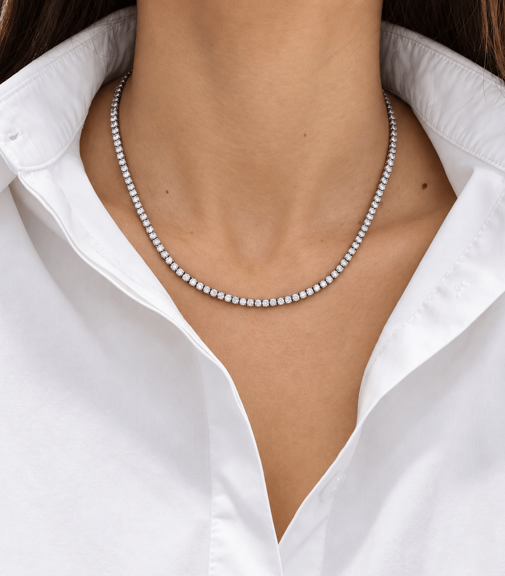 9pt Tennis Collier