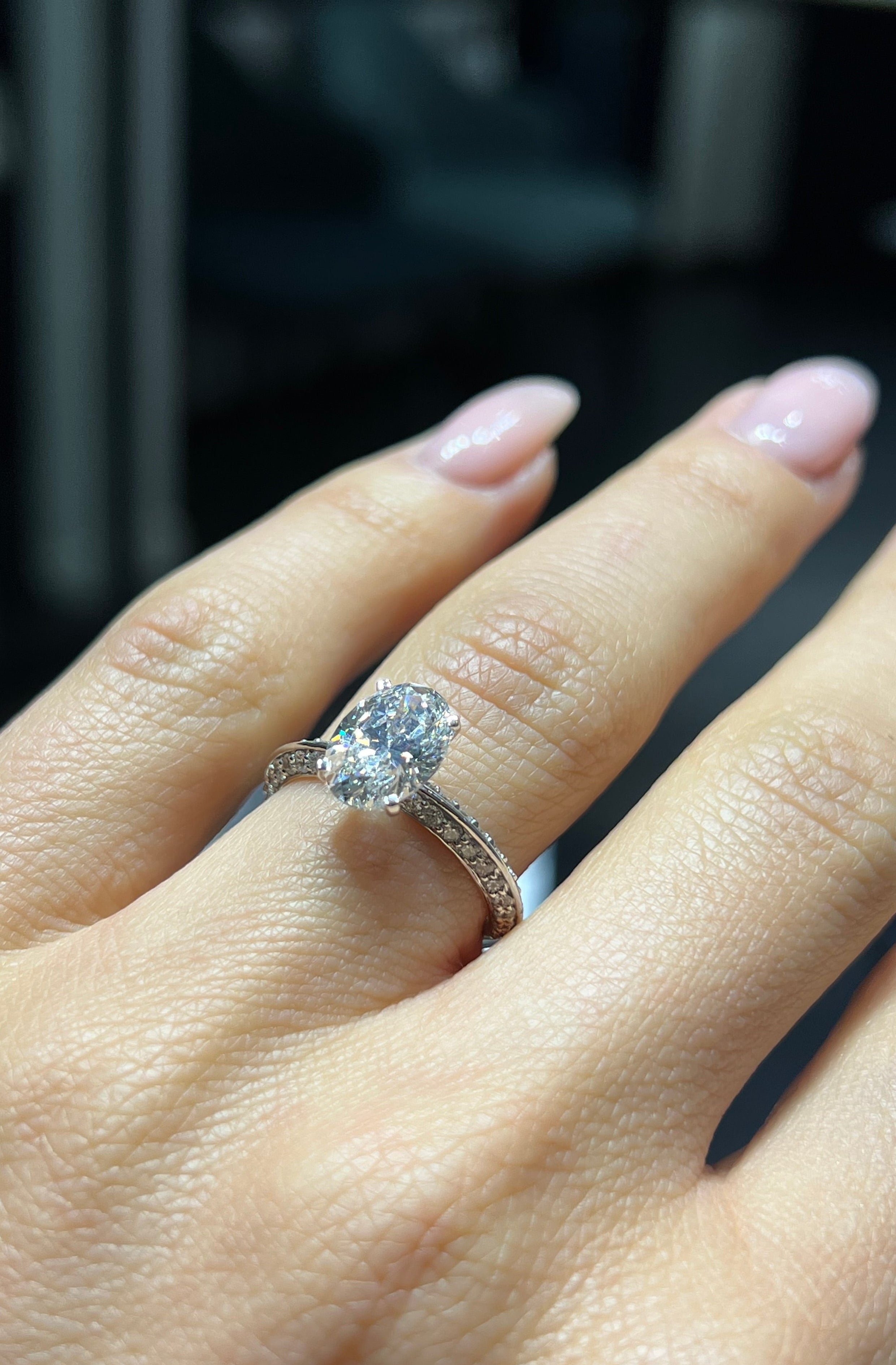 Alyssa Oval Solitaire LG