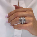 Amalia Crossover Ring