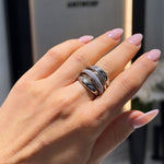 Amalia Crossover Ring