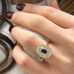 Astoria Sapphire Ring LG