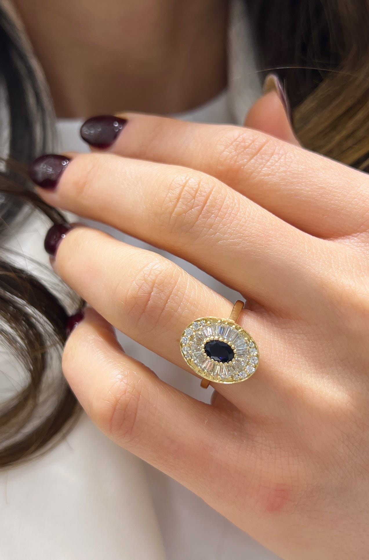 Astoria Sapphire Ring LG