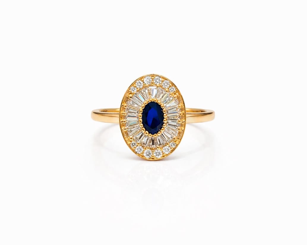 Astoria Sapphire Ring LG