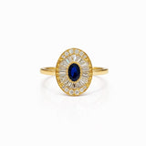 Astoria Sapphire Ring LG