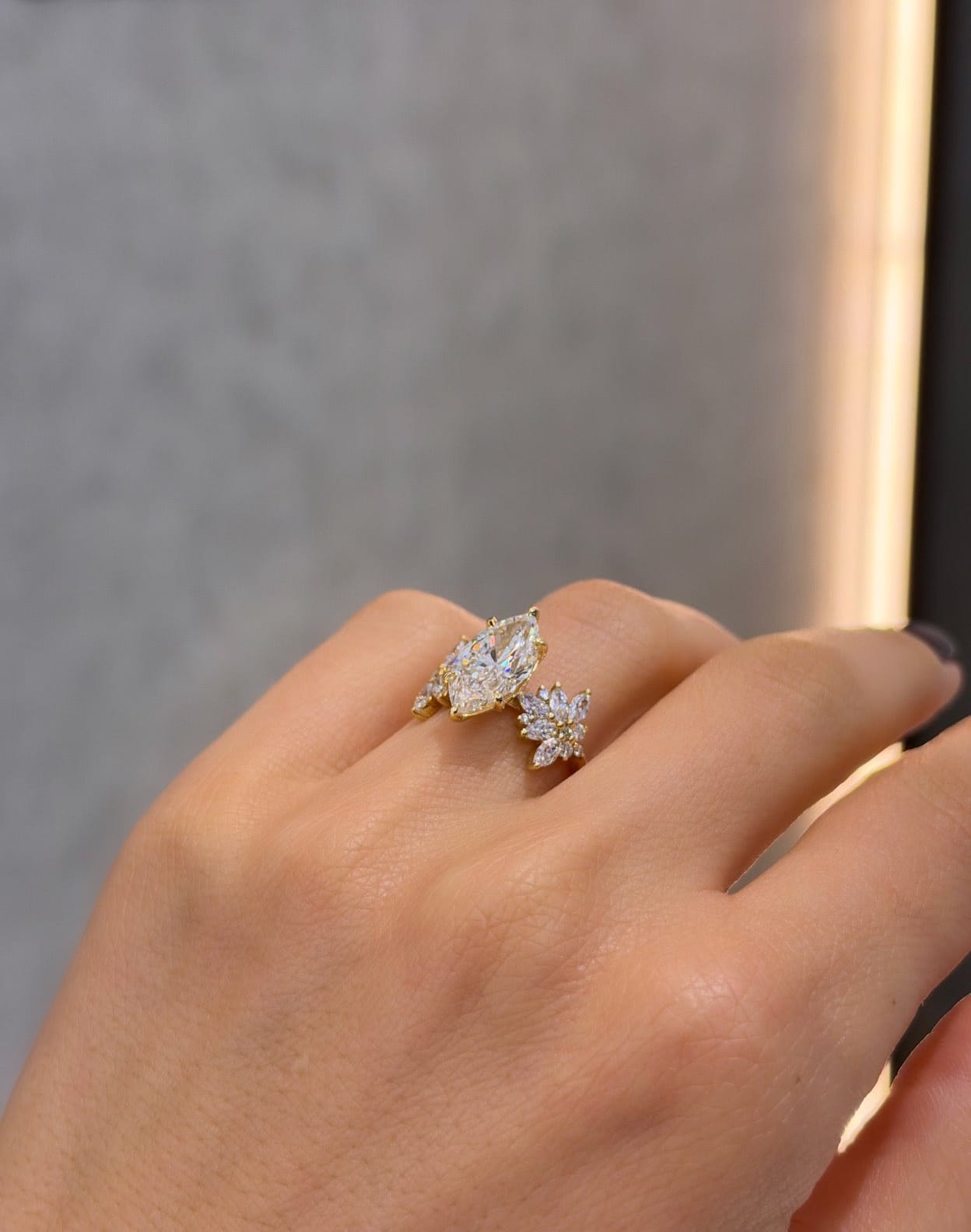 Aurora Marquise Ring LG