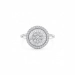 Baguette Halo Ring