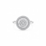 Baguette Halo Ring