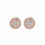 Bezel Halo Earstuds