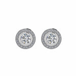 Bezel Halo Earstuds