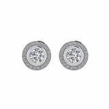 Bezel Halo Earstuds