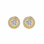 Bezel Halo Earstuds