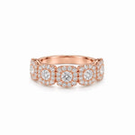 Big Cluster Eternity Ring