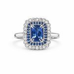 Blue Azure Ring