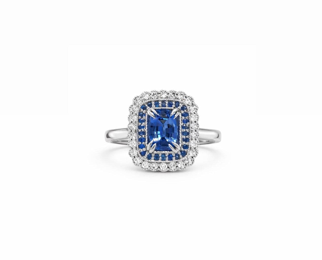 Blue Azure Ring