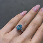 Blue Tiffany Solitaire LG