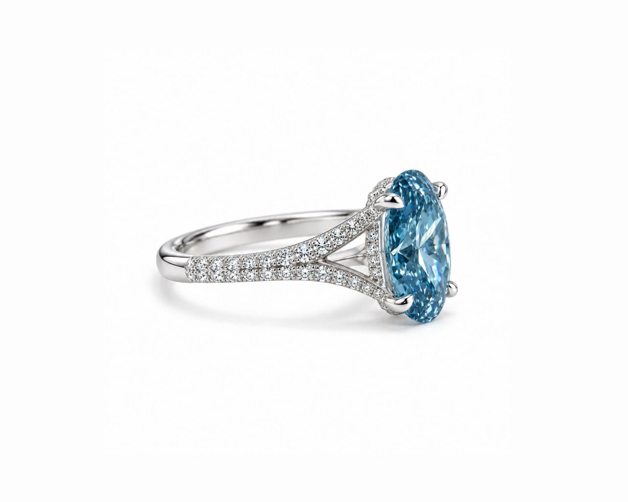 Blue Tiffany Solitaire LG