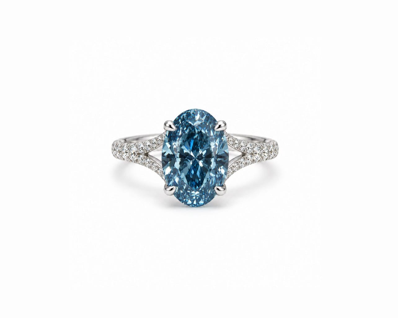 Blue Tiffany Solitaire LG