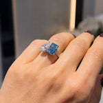 Blue Toi et Moi Ring LG