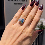 Blue Toi et Moi Ring LG