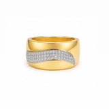 Bold Wave Ring