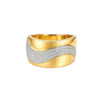 Bold Wave Ring