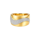 Bold Wave Ring
