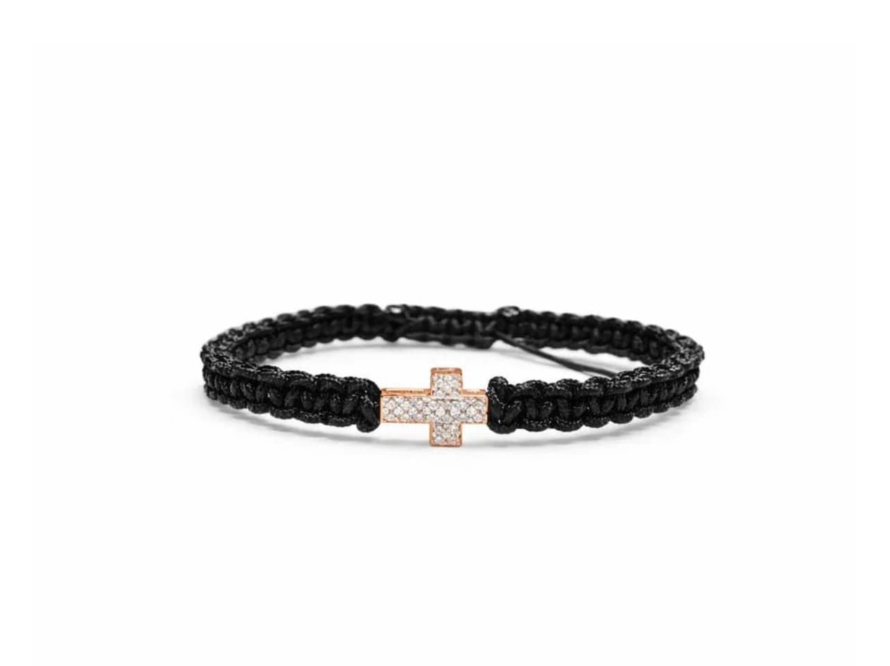 Braided Cross Bracelet