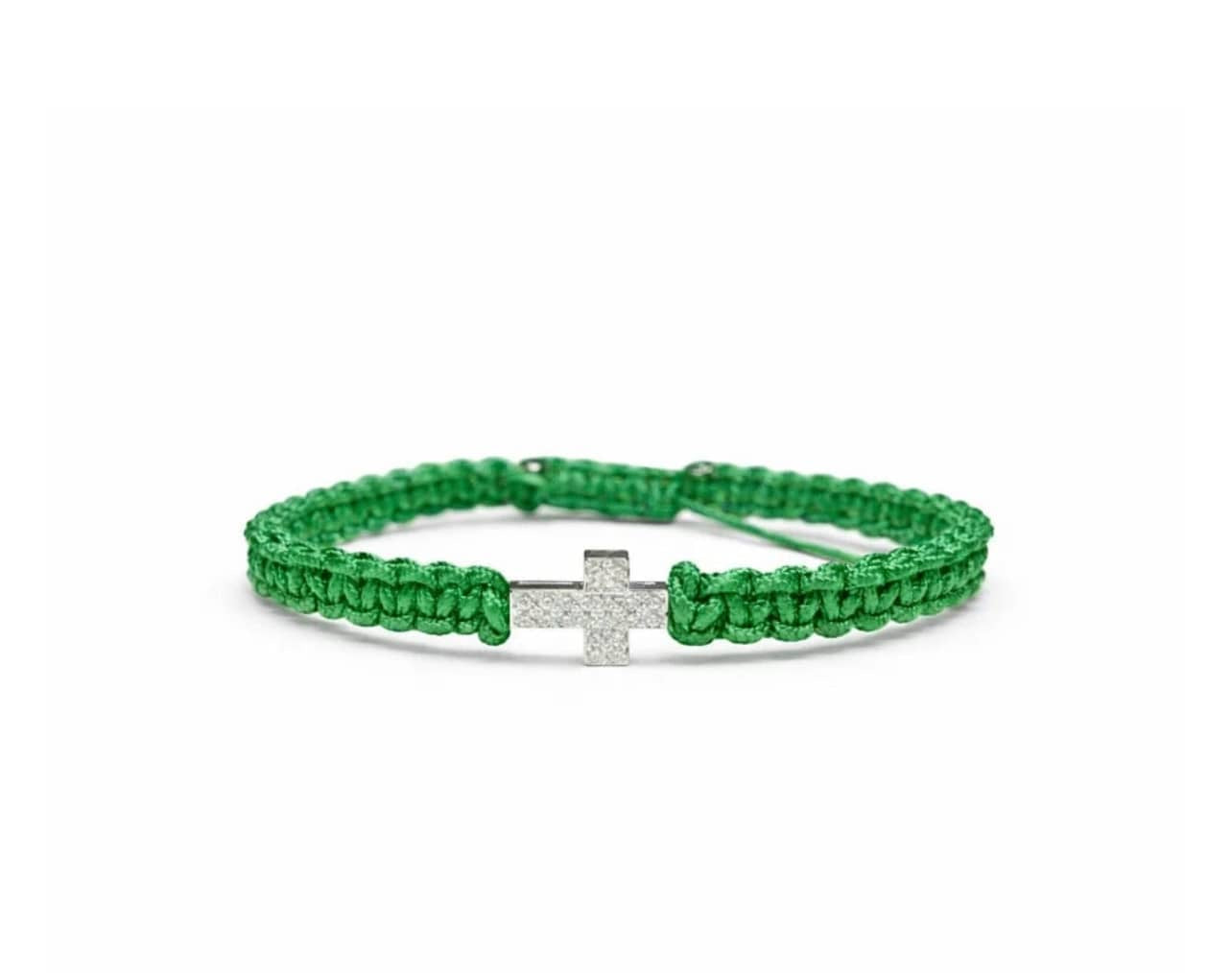 Braided Cross Bracelet