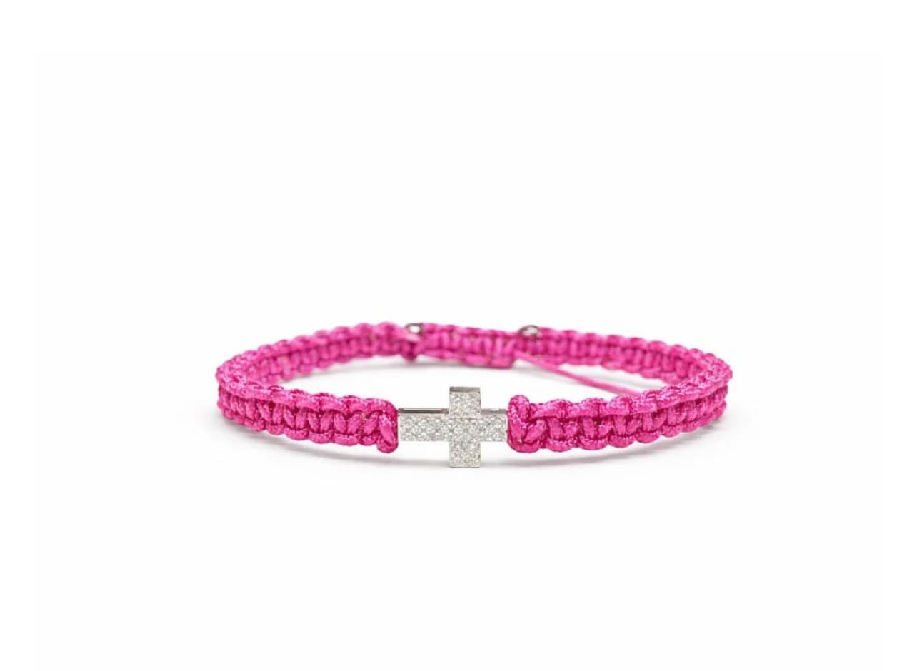 Braided Cross Bracelet