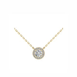 Brilliant Halo Necklace