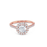 Brilliant Halo Ring