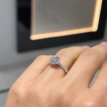 Brilliant Halo Solitaire LG