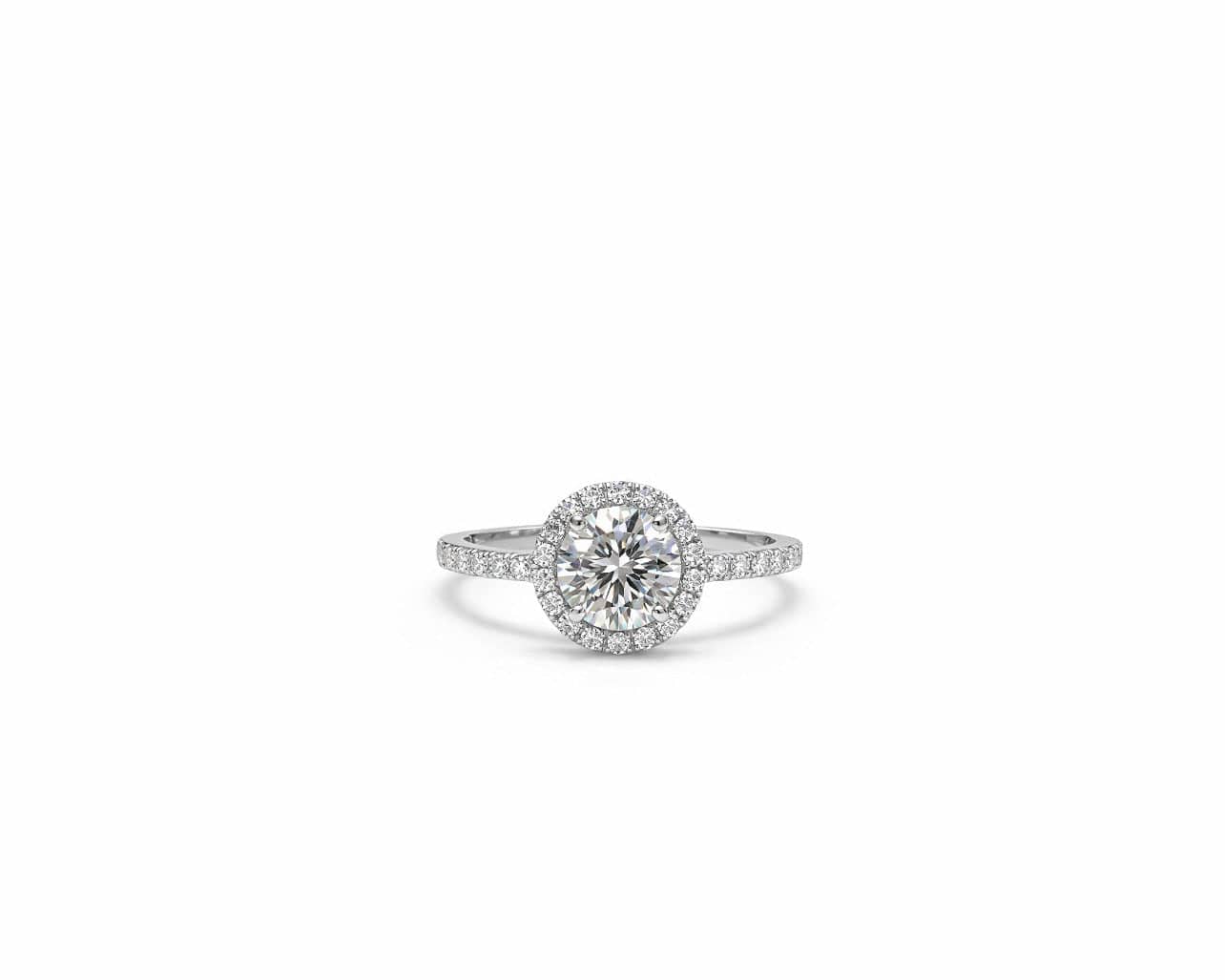 Brilliant Halo Solitaire LG