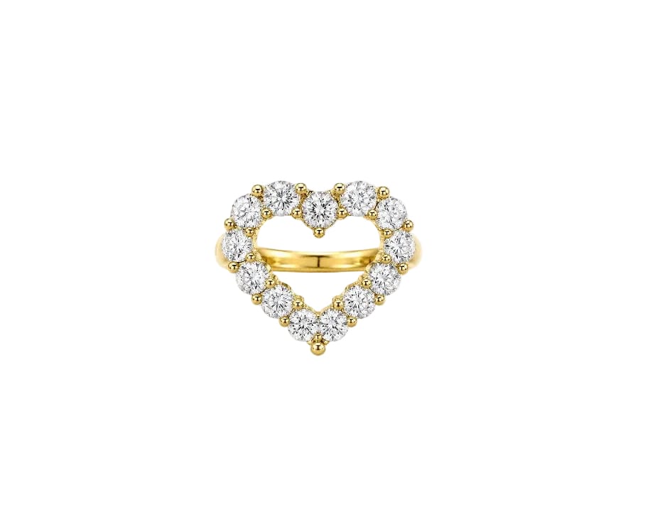 Brilliant Heart Ring