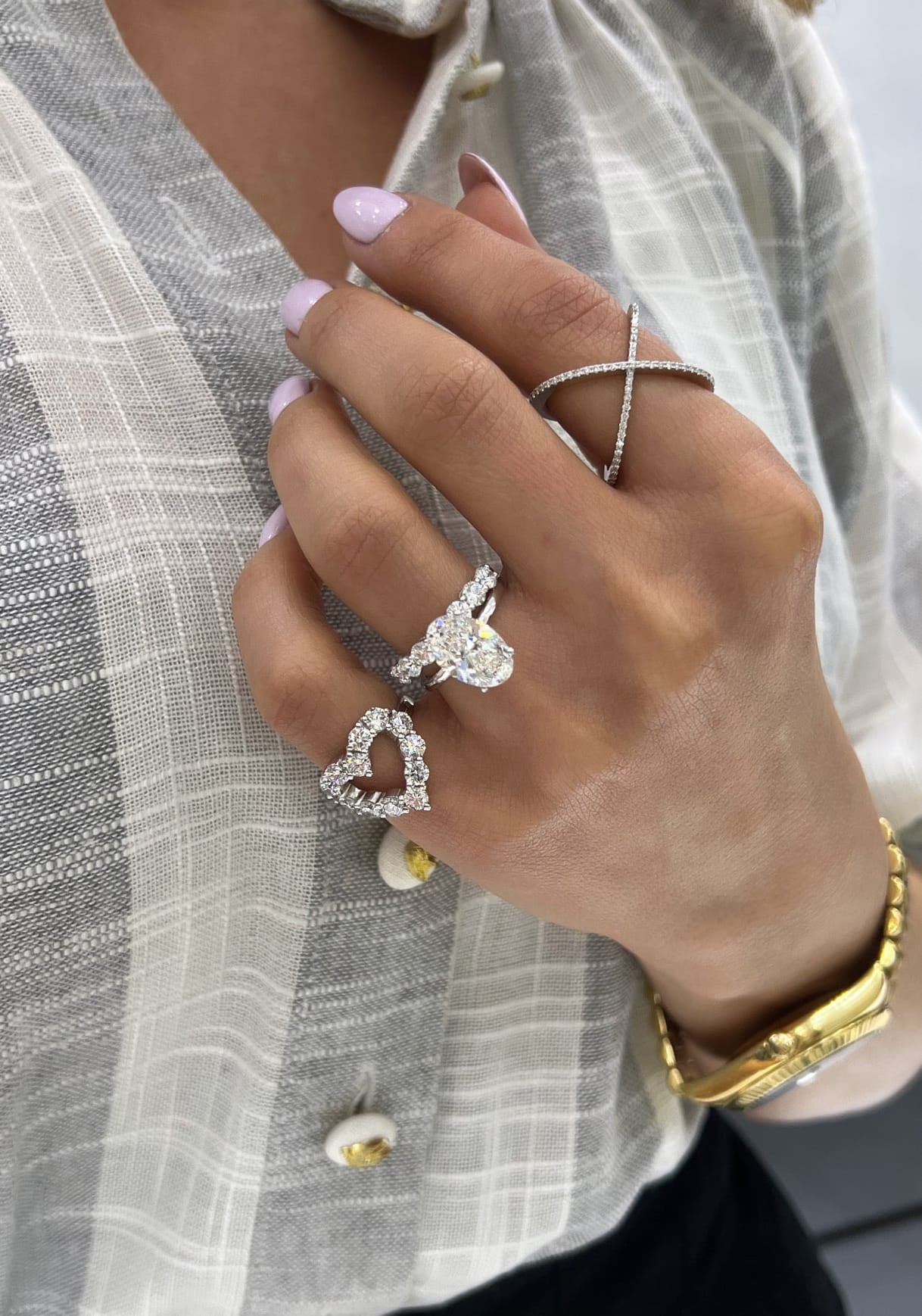 Brilliant Heart Ring