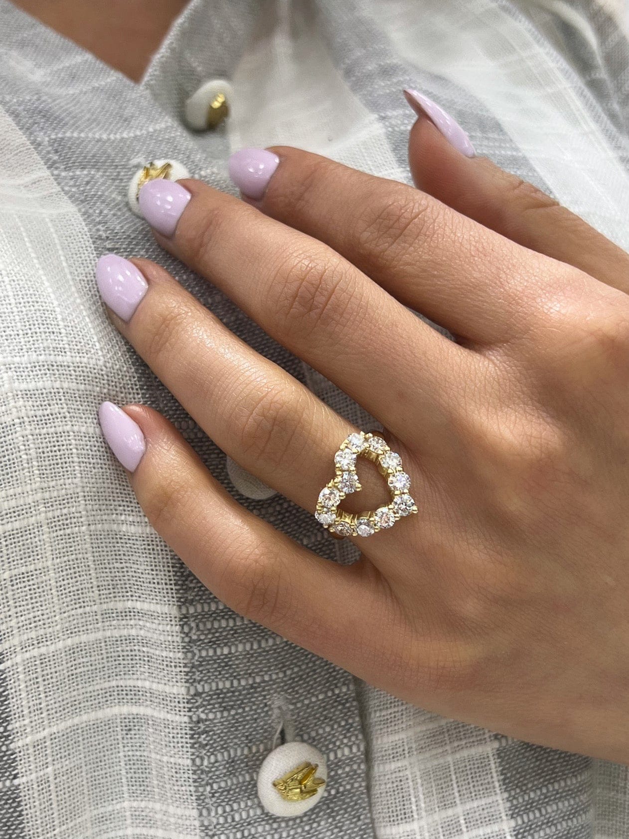 Brilliant Heart Ring