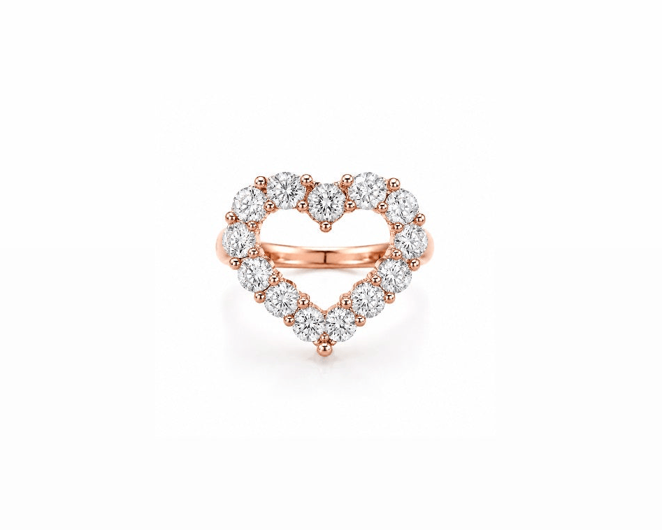 Brilliant Heart Ring