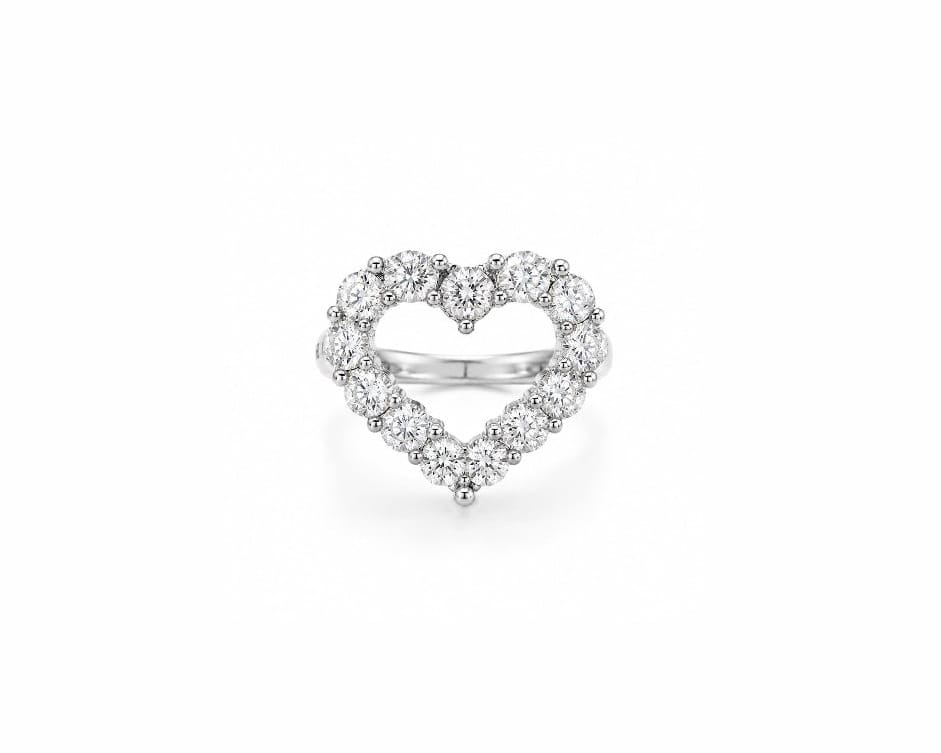 Brilliant Heart Ring