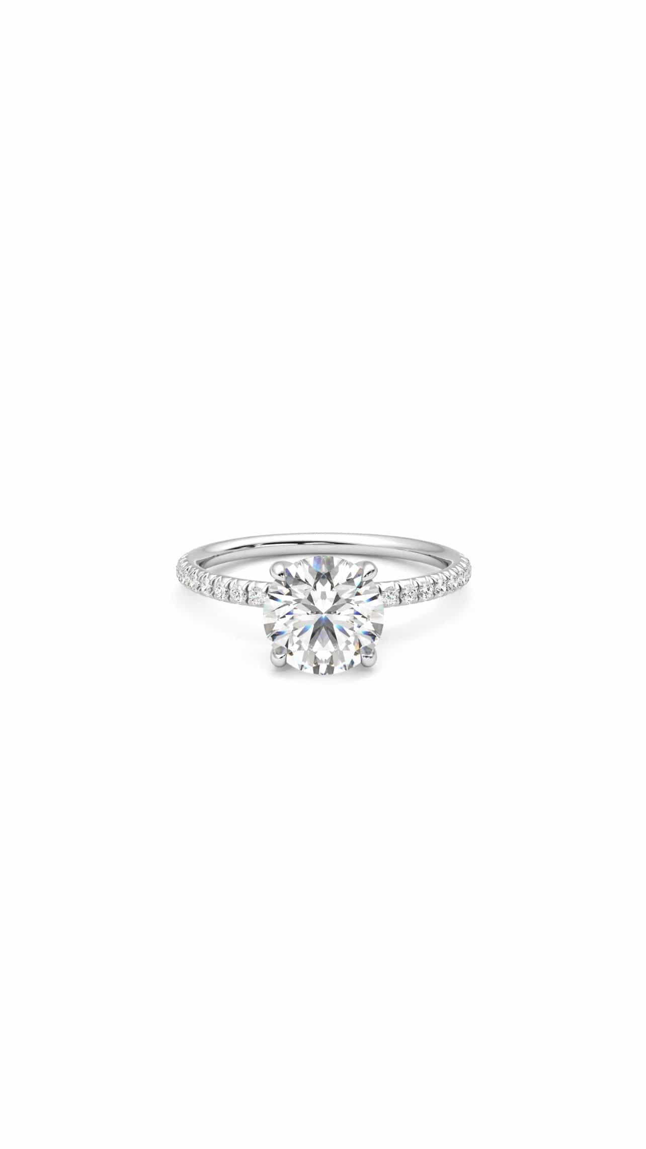 Brilliant Shine Solitaire Ring