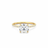 Brilliant Shine Solitaire Ring