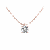 Brilliant Solitaire Necklace