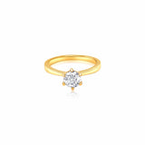 Brilliant Solitaire Ring